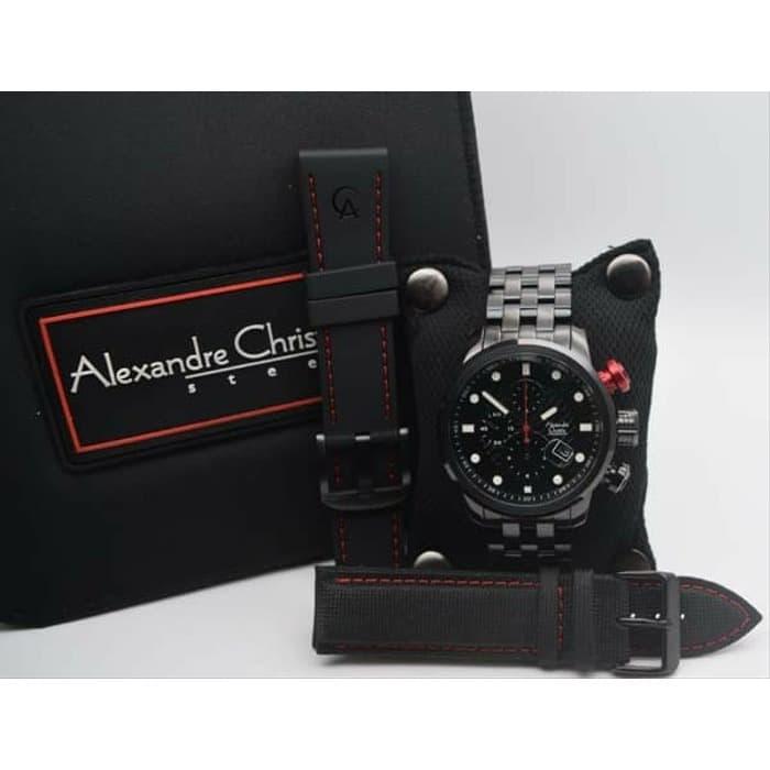 Jam Tangan Pria Alexandre Christie AC6163 / AC 6163 Full Black