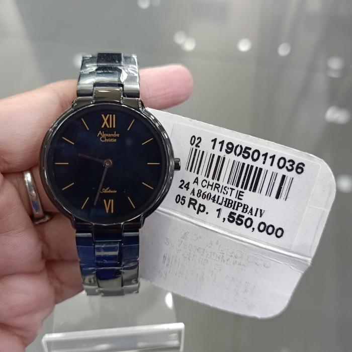 Alexandre Christie AC 8604 black hitam cewek