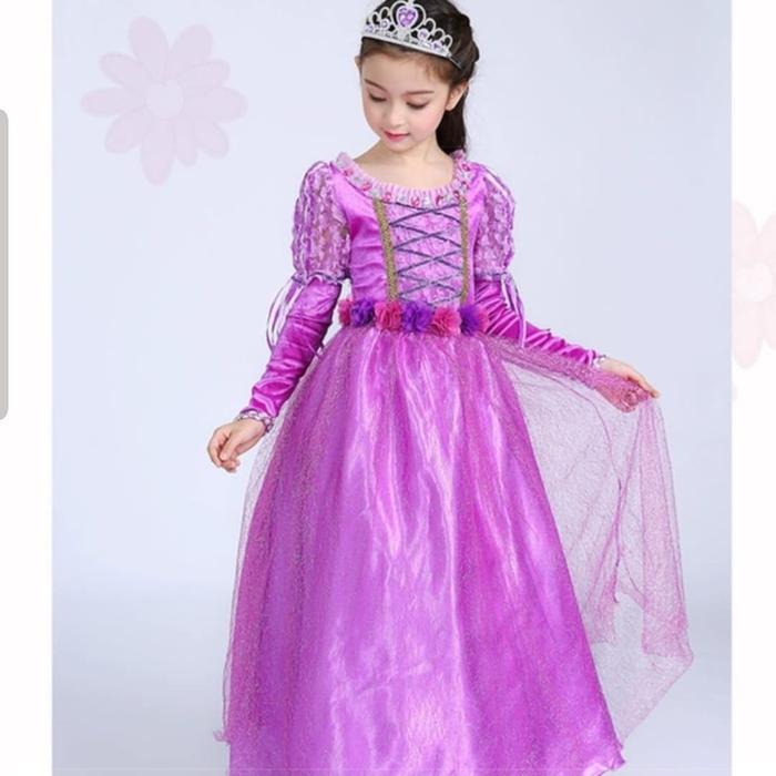 kostum rapunzel/ costume rapunzel/princess rapunzel/halloween cosplay