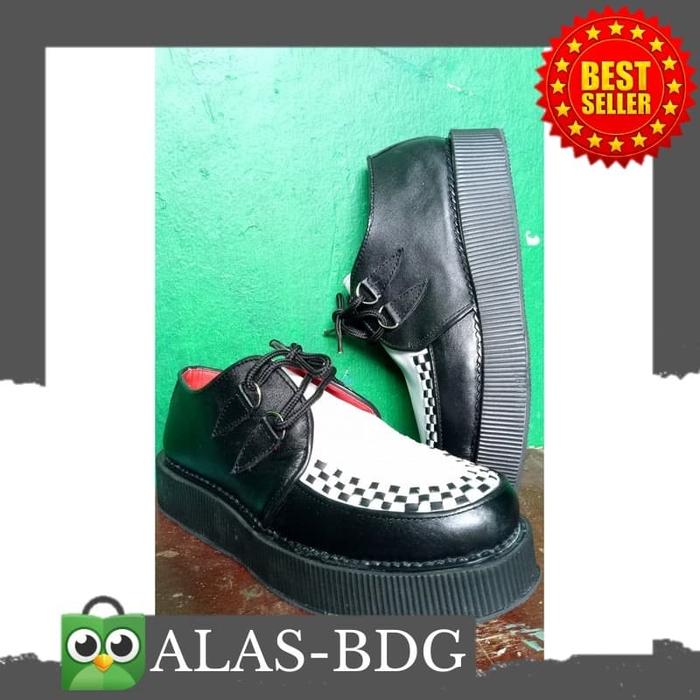 Sepatu Creepers - Sepatu Boots Rockabilly Shoes