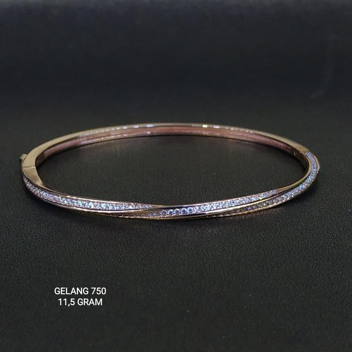 UBS Gelang Ulir AD Emas 750 YB162