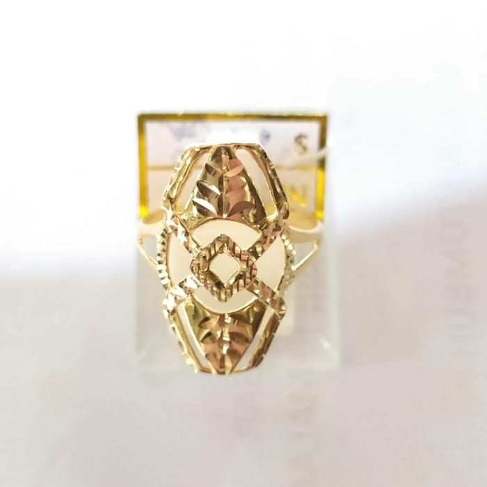 Cincin Dubai Lebar Emas Kuning 700