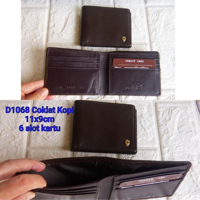 Dompet Papillon Original D1068 Kopi Cowok Pria