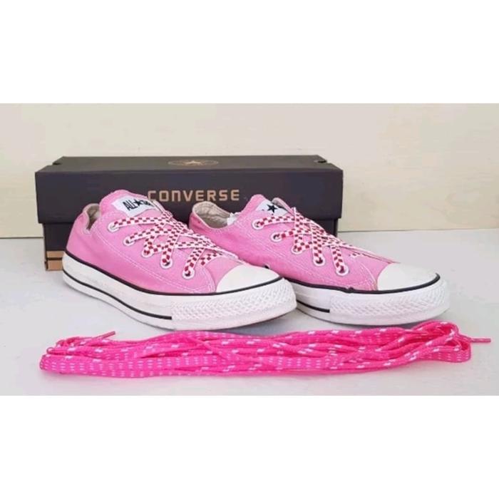 Sepatu Converse - USA - Size 36 sd 37- Original 100 % - Bekas - Pink