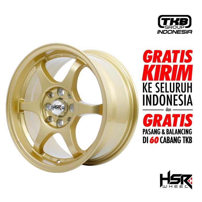 Velg Mobil HSR YUZAWA U206 R15 [LIMITED]