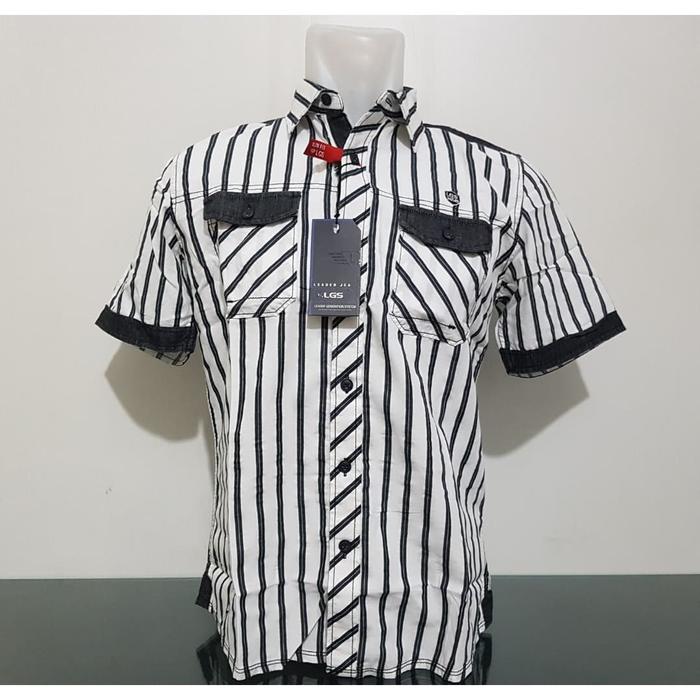 Baju Kemeja LGS - Size L sd XL - Lebar Dada 56 cm Ori Baru