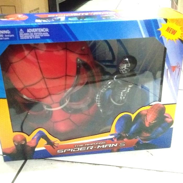 MAINAN TOPENG SPIDERMAN PLUS ACTION FIGURE SPIDERMAN MASK SPIDERMAN