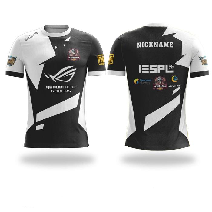 Kaos Jersey Gaming Custom eSport | PUBG ML FF | ROG Teams 02