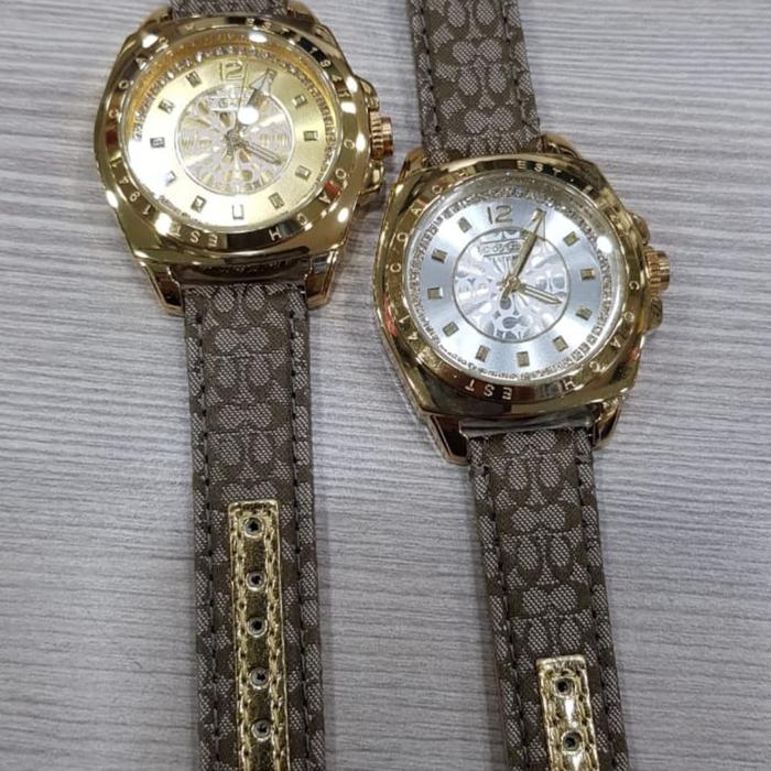 Jam Tangan Wanita Merek Coach 14501287 Est 1941 Kulit Original 3.8cm