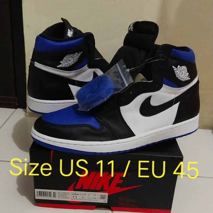Nike Air Jordan 1 High Royal Toe Size US 11/ EU 45 ORIGINAL BNIB