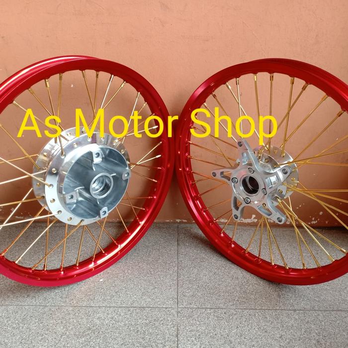 velg set rossi 140- 160x17 tromol Cb150r new cb150r cbr150r Megapro
