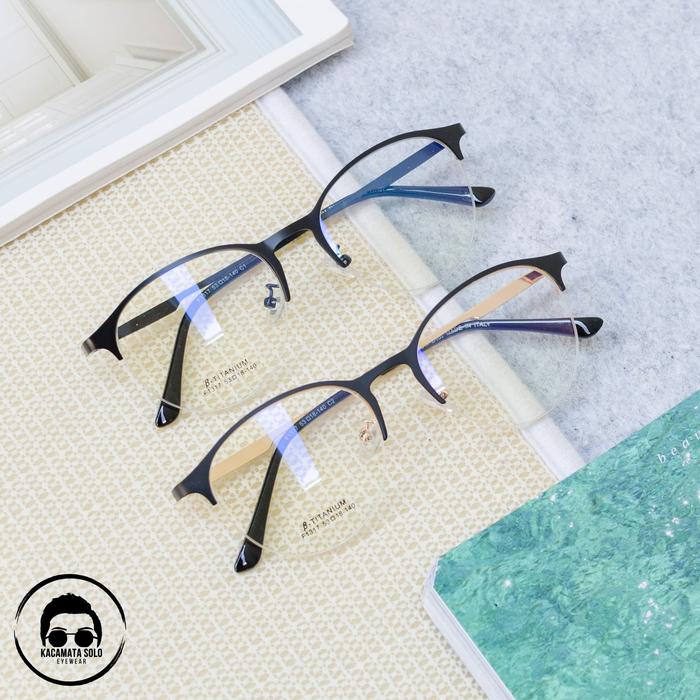 FRAME KACAMATA GANTUNG SEMI BULAT - KAMANDAKA 02