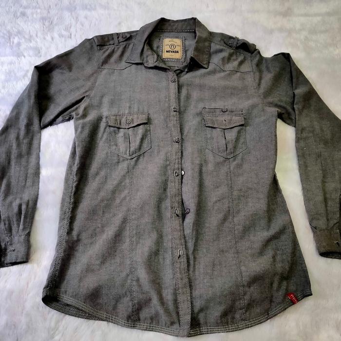 Kemeja Nevada Abu Preloved