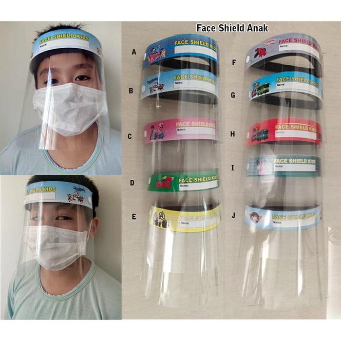 Face shield anak/face shild kids/face shield kids