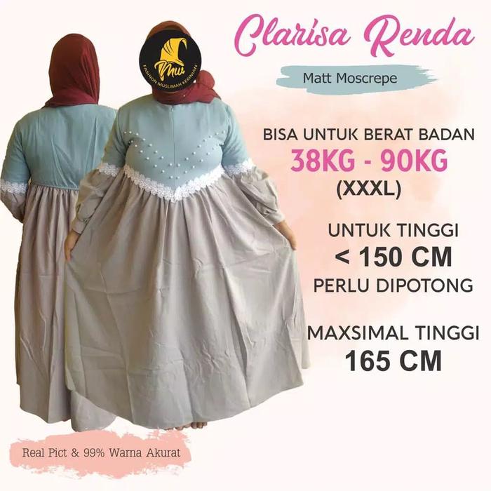 gamis jumbo ada XXXL
