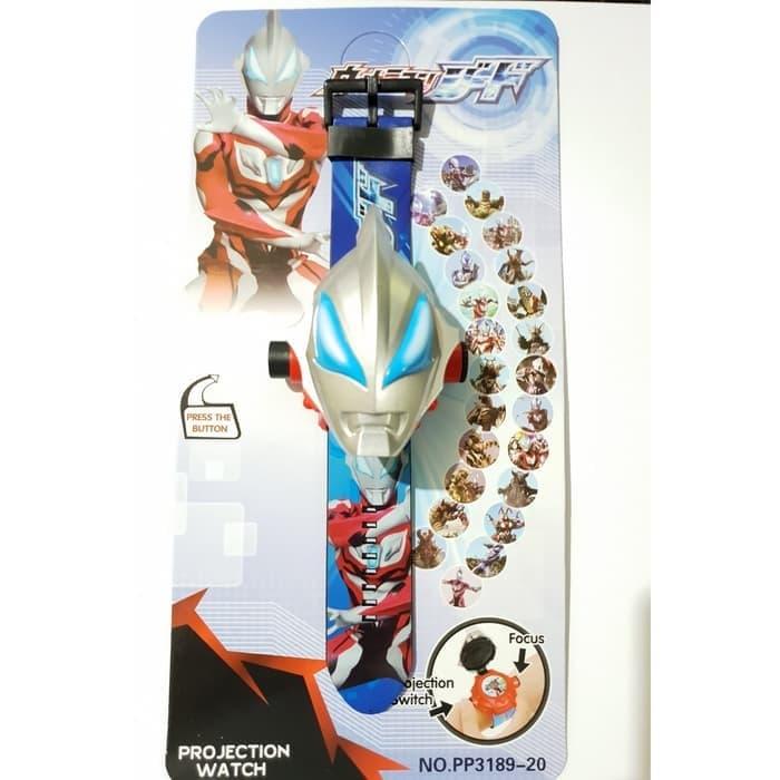 Jam Tangan Proyeksi ultraman / Jam Tangan Proyektor Karakter ultraman