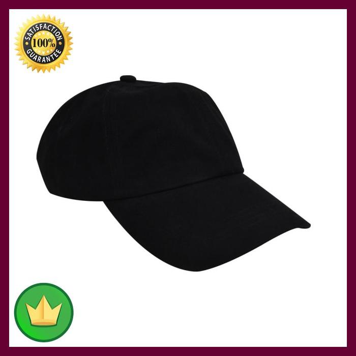 Topi Canvas - Hitam