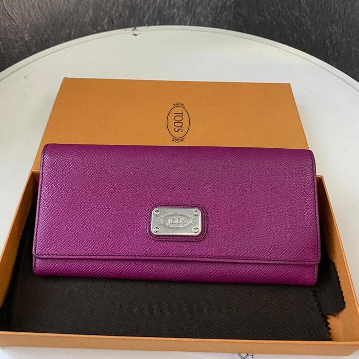 dompet long wallet tod's original prelove second