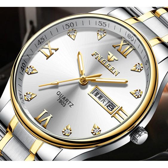 Jam Tangan Pria FNGEEN 7803 Fashion Business Luxury Casual Anti Air