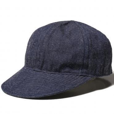The Real MCCoy A-3 Mechanic Cap Denim MA-16001