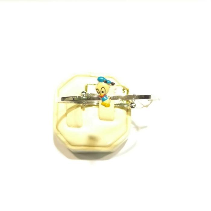 Gelang Bayi Baby Donald Duck Emas Putih 750