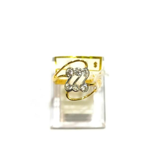 Cincin Ombak Emas Kuning 700