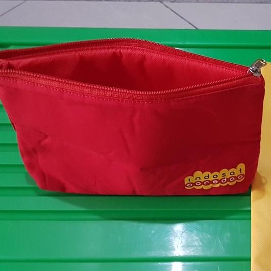 Tas Clutch Indosat Ooredoo - Red Colour