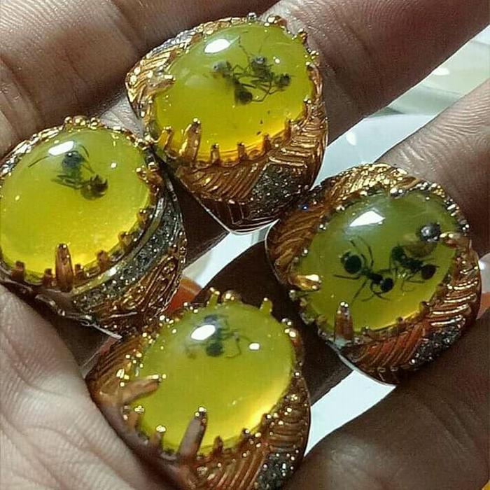 Cincin Batu Akik Katilayu Semut