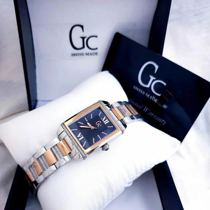Jam Tangan Wanita Merek GC Guess Collection W03205 Kotak Ori BM 3.4cm