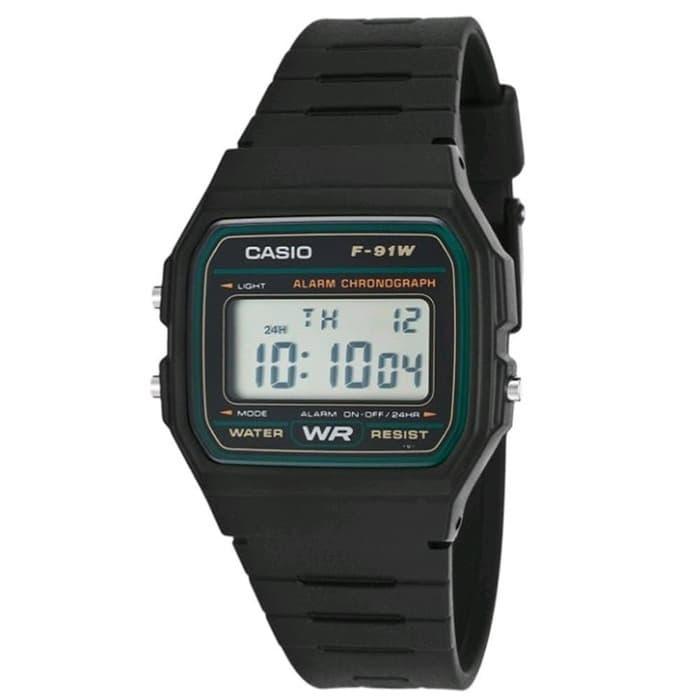 CASIO F 91W F-91W ORIGINAL GARANSI RESMI