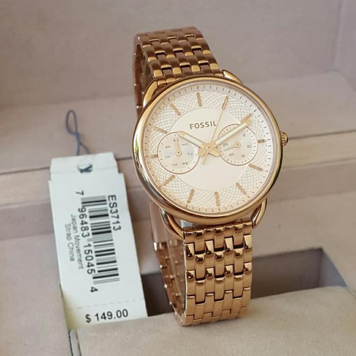 Jam Tangan Wanita Fossil Taylor ES 3713 ES 3712 3714 Original BM 34mm