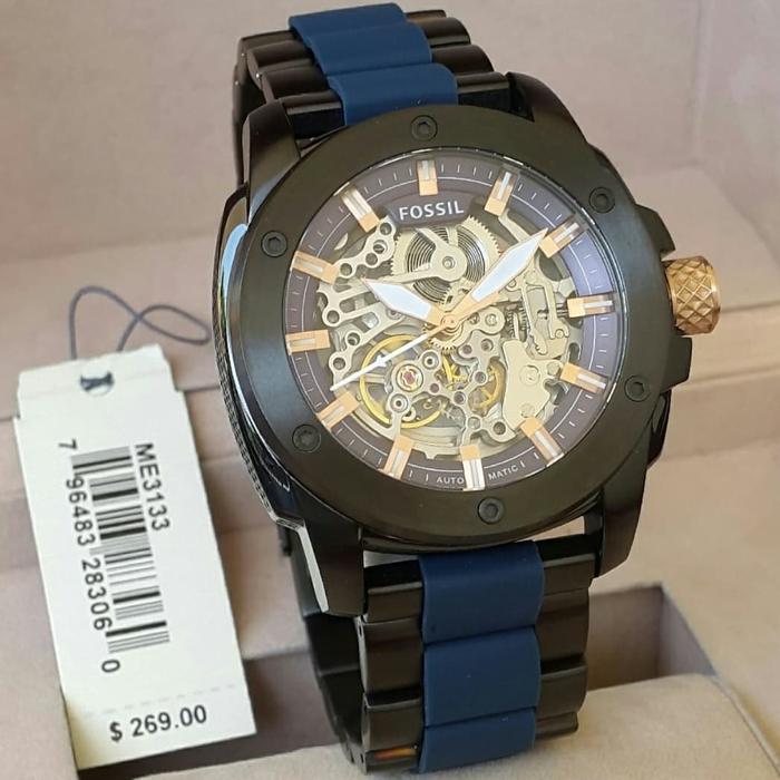 Jam Tangan Pria Fossil ME 3133 ME3133 Automatic Original BM 4.5cm