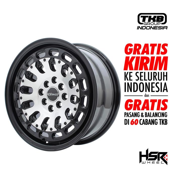 Velg Mobil HSR R16 MYTH07 Pelek R16