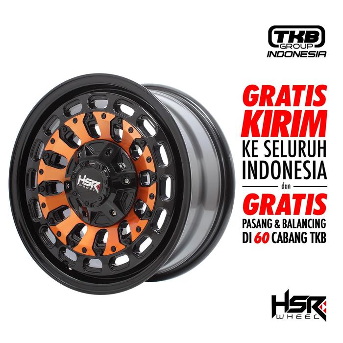Velg Mobil HSR MYTH07 Ring 16 [LIMITED]