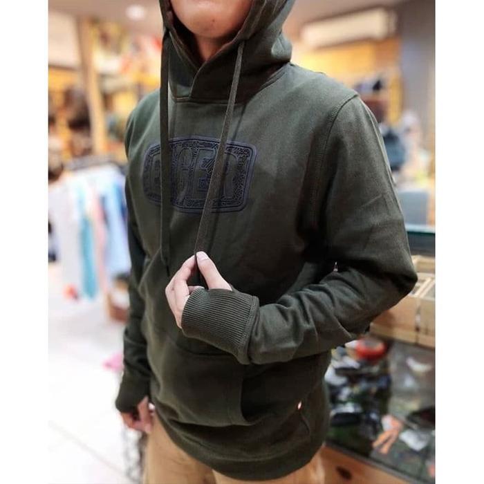 Jaket Eiger original Jacket Sweater Michigan Hoodie - olive