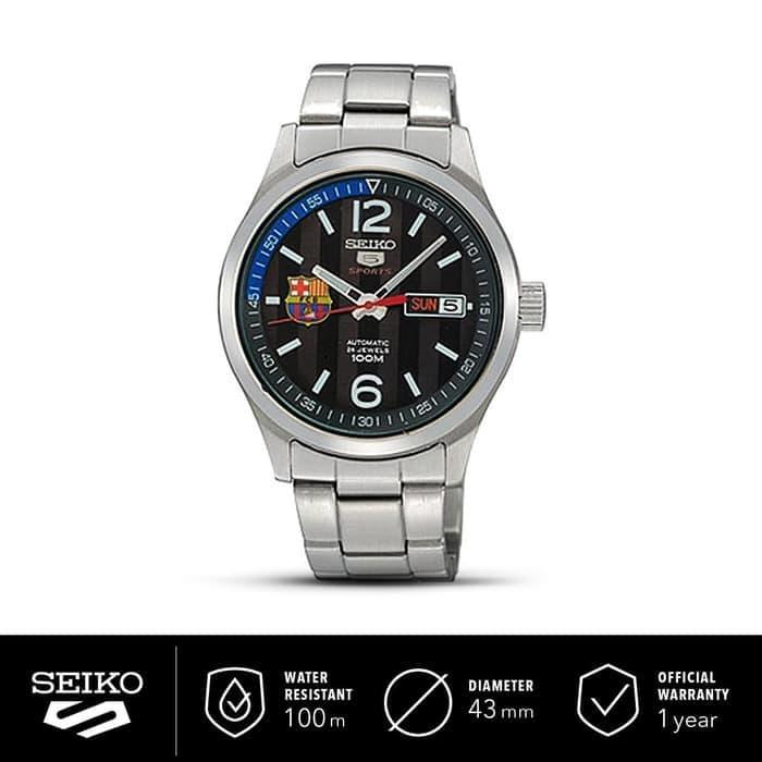 Aerocart Official Seiko 5 Barcelona Pria Automatic Srp301k1Original