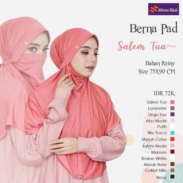 Hijab Masker Terbaru + Nibras Hijab NH-BERNA PAD