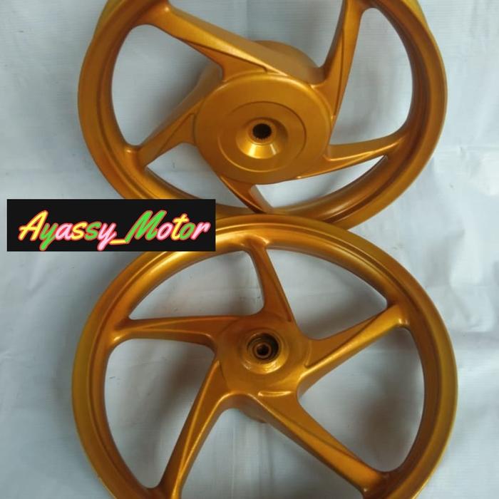 VELG MOTOR RACING VARIO OLD,BEAT KARBU,BEAT F1 ORIGINAL SECOND REPAINT
