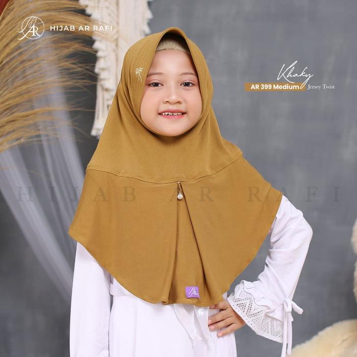 HIJAB ARRAFI 399 MEDIUM HIJAB ANAK JILBAB ANAK BERGO ANAK