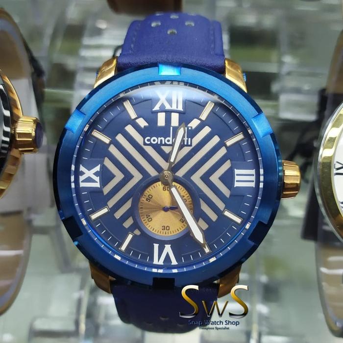 CONDOTTI Prossimo CN-1047BL Swiss Movement Jam Tangan Pria