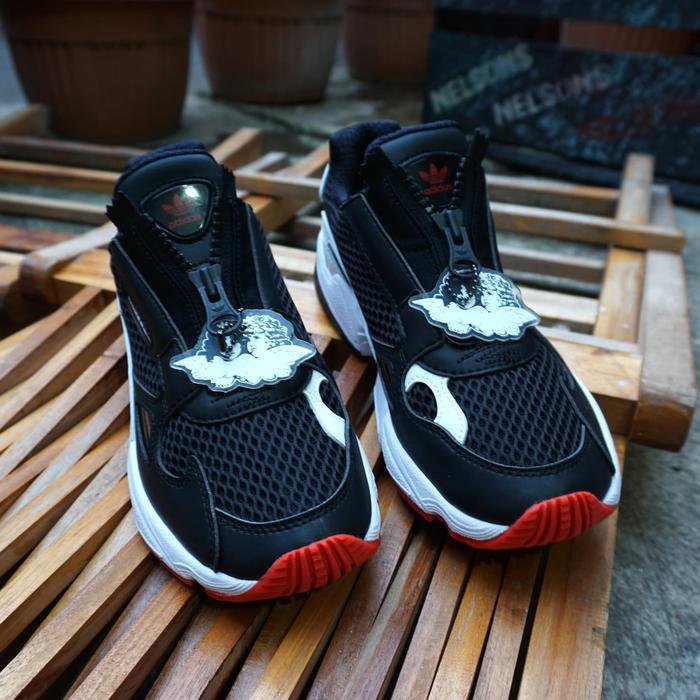 Adidas Falcon Zip x Fiorucci Core Black/White/Red