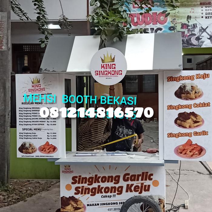 Gerobak booth Singkong Thailand
