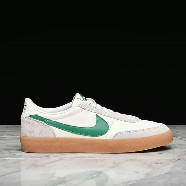 Sepatu Nike X J Crew Killshot Sail/Lucid Green/Gum Sole Original