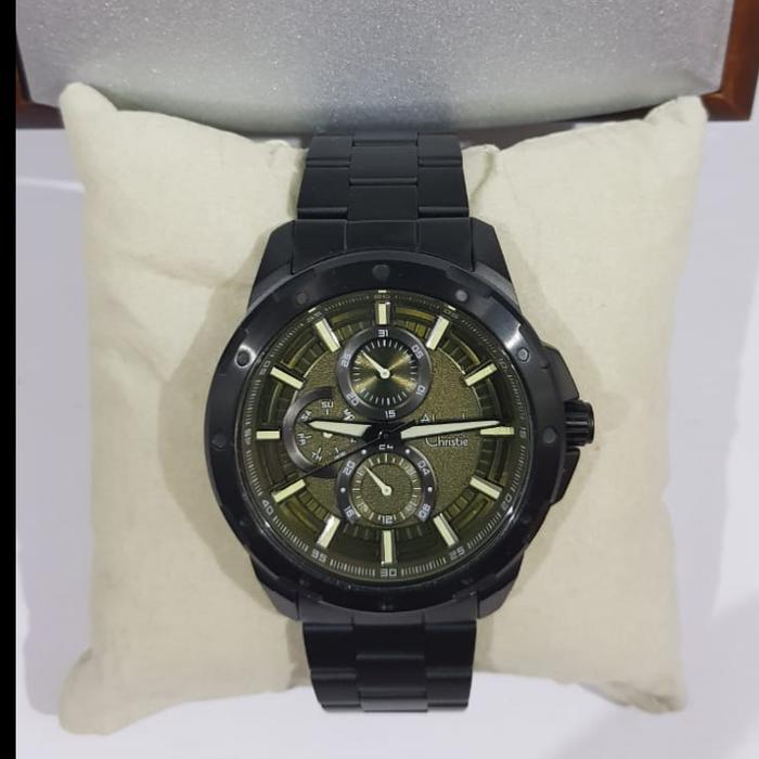 Jam Tangan Analog Pria Alexandre Christie AC 6538 MF All Black