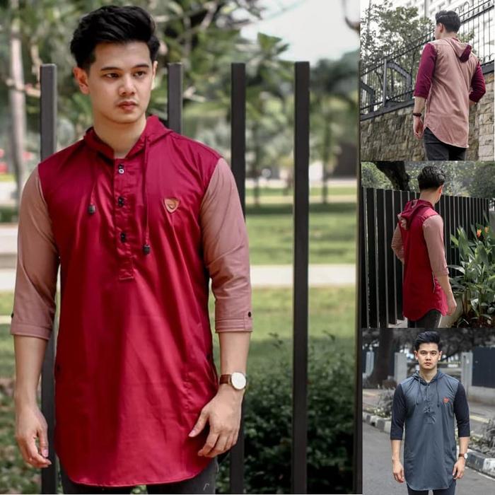 Baju Kemeja Kurta Hoodie Casual Quways Premium Limited Editions Class