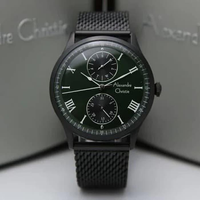 Alexandre Christie AC 6437 / AC 6437MF Black Green Original&Garansi