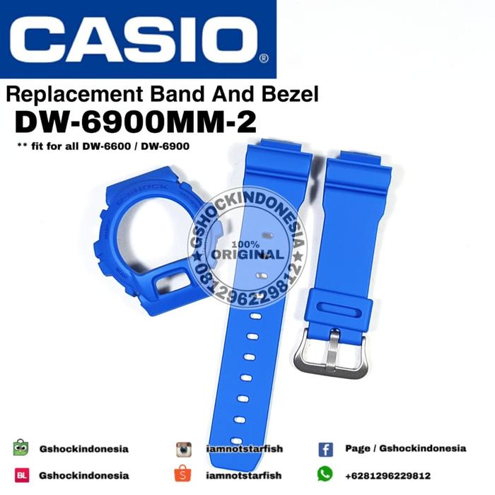 Band And Bezel DW-6900MM-2 / Bezel & Strap Gshock DW6900 bnb DW6900MM
