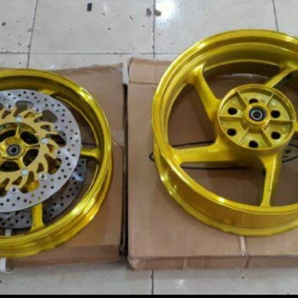 Velg delkevic double disc ninja 250 gold