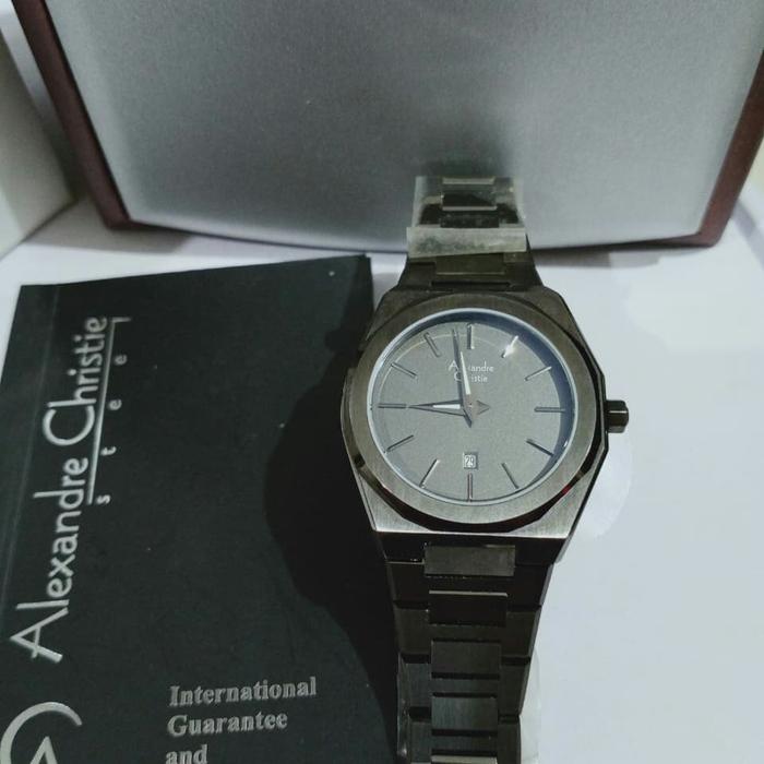 Jam Tangan Analog Wanita Alexandre Christie AC 8600 LD All Black
