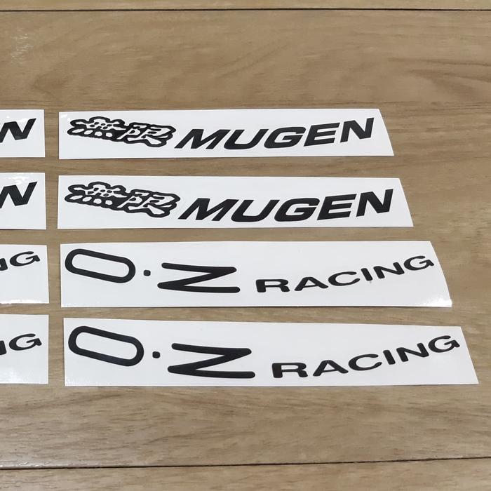 Stiker velg Mugen OZ racing